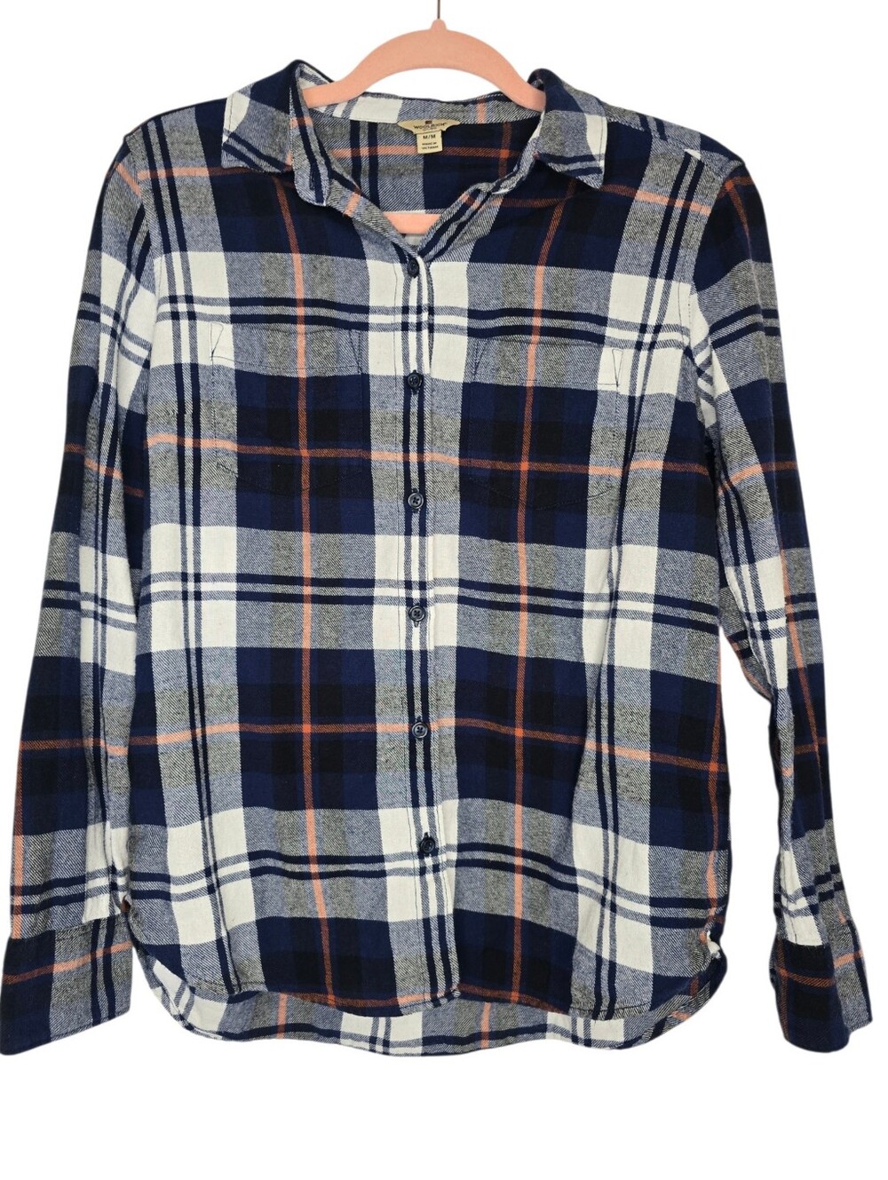 Woolrich mid-weight cotton flannel shirt